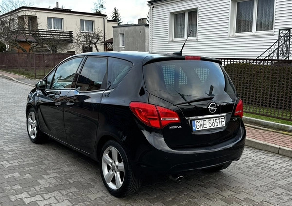 Opel Meriva cena 18400 przebieg: 309268, rok produkcji 2012 z Kuźnia Raciborska małe 121